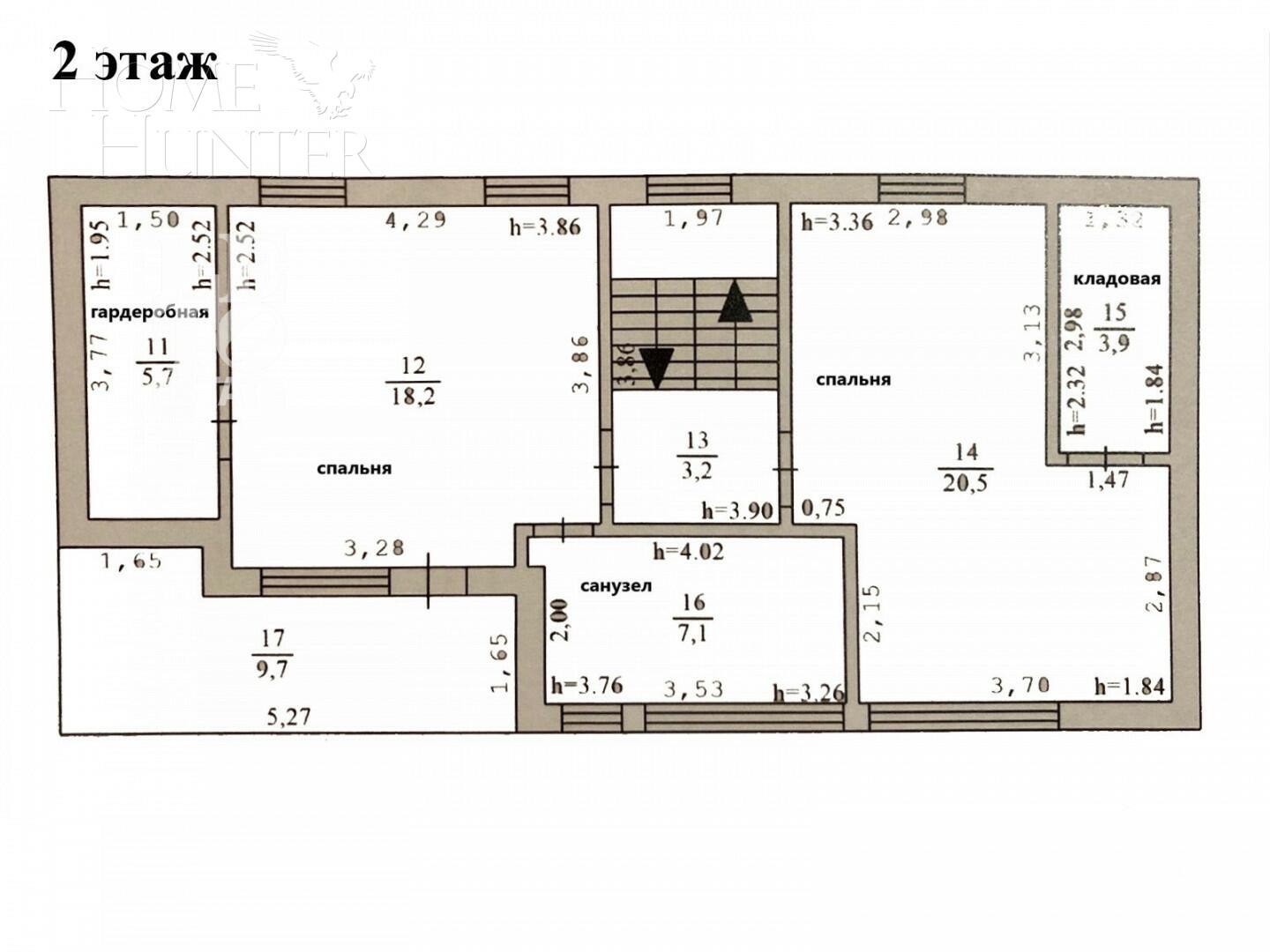 2-этажный коттедж 220 м² с отделкой