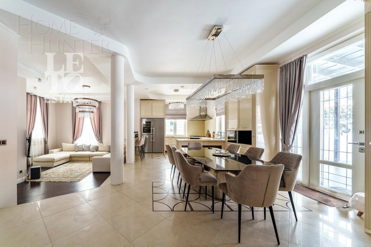 2-этажный коттедж 528.9 м² с отделкой