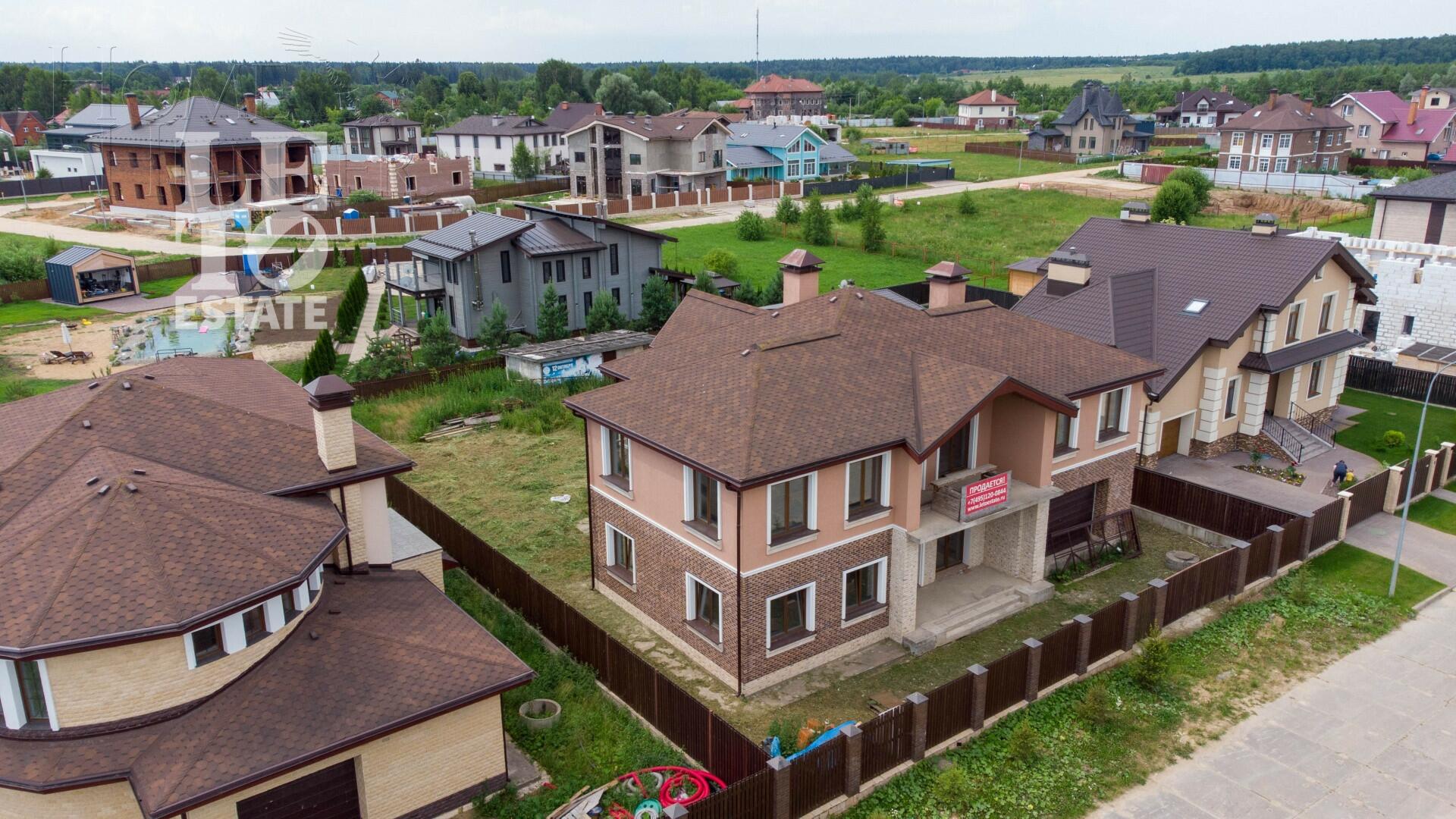 2-этажный коттедж 408 м² без отделки