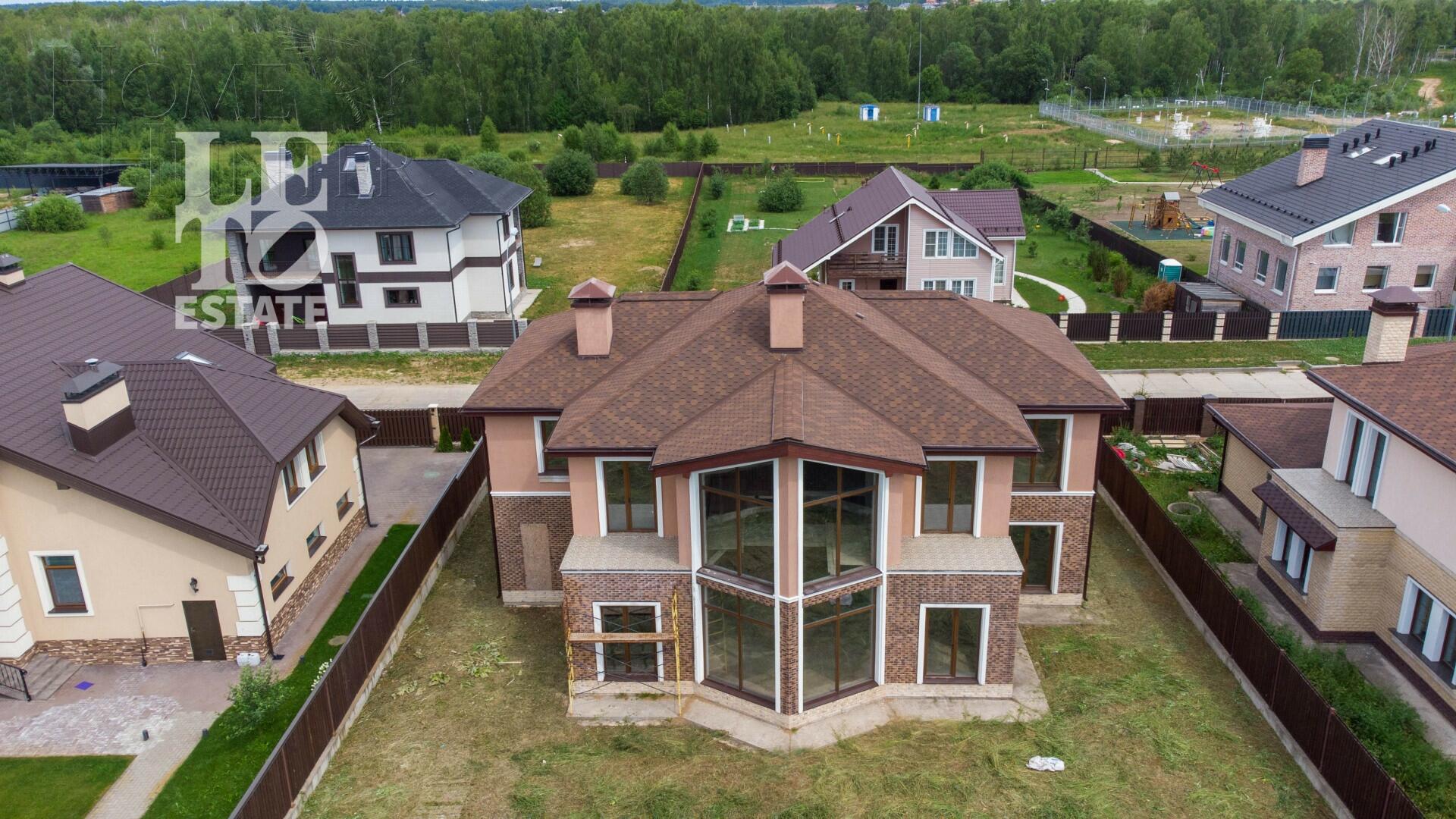 2-этажный коттедж 408 м² без отделки