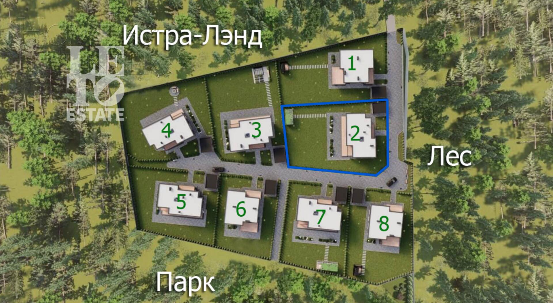 2-этажный коттедж 289 м² без отделки