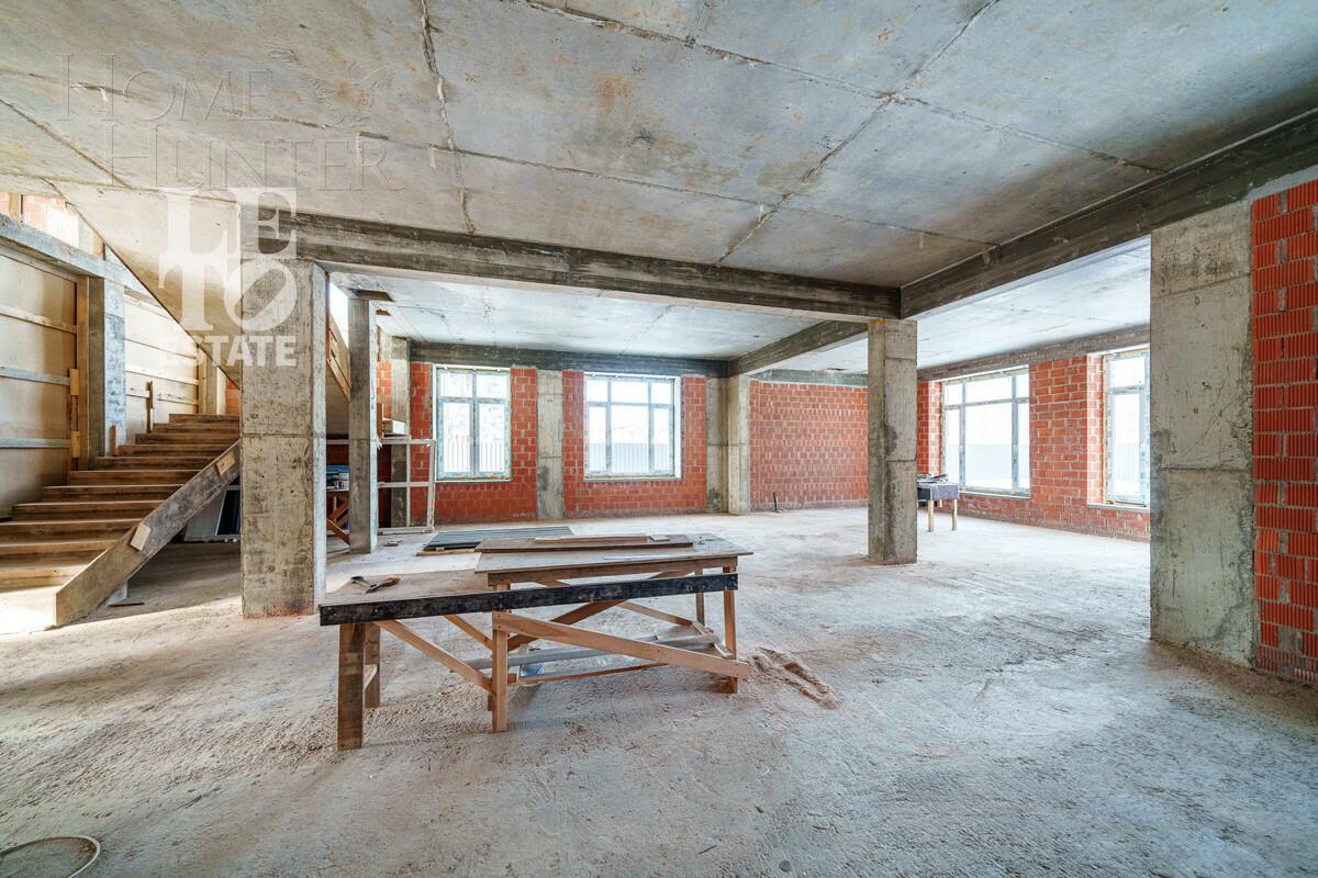 2-этажный коттедж 500 м² без отделки