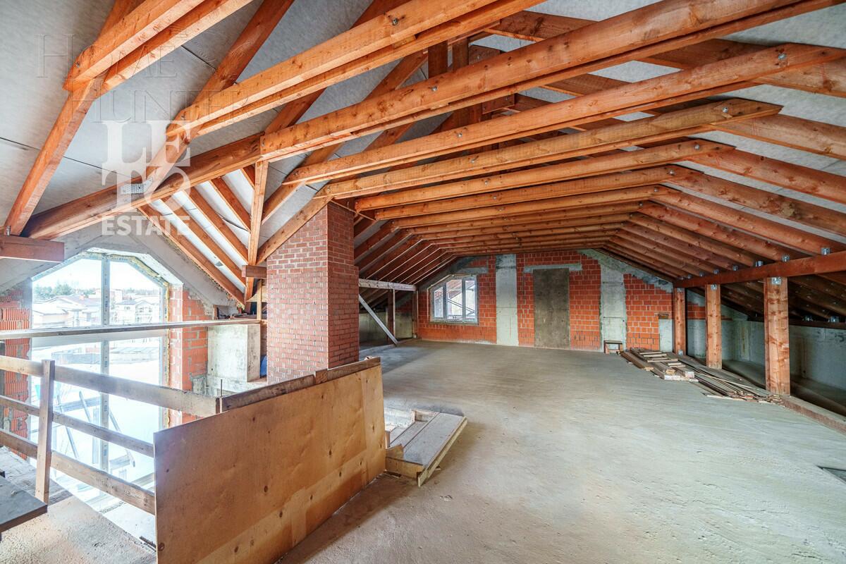 2-этажный коттедж 500 м² без отделки