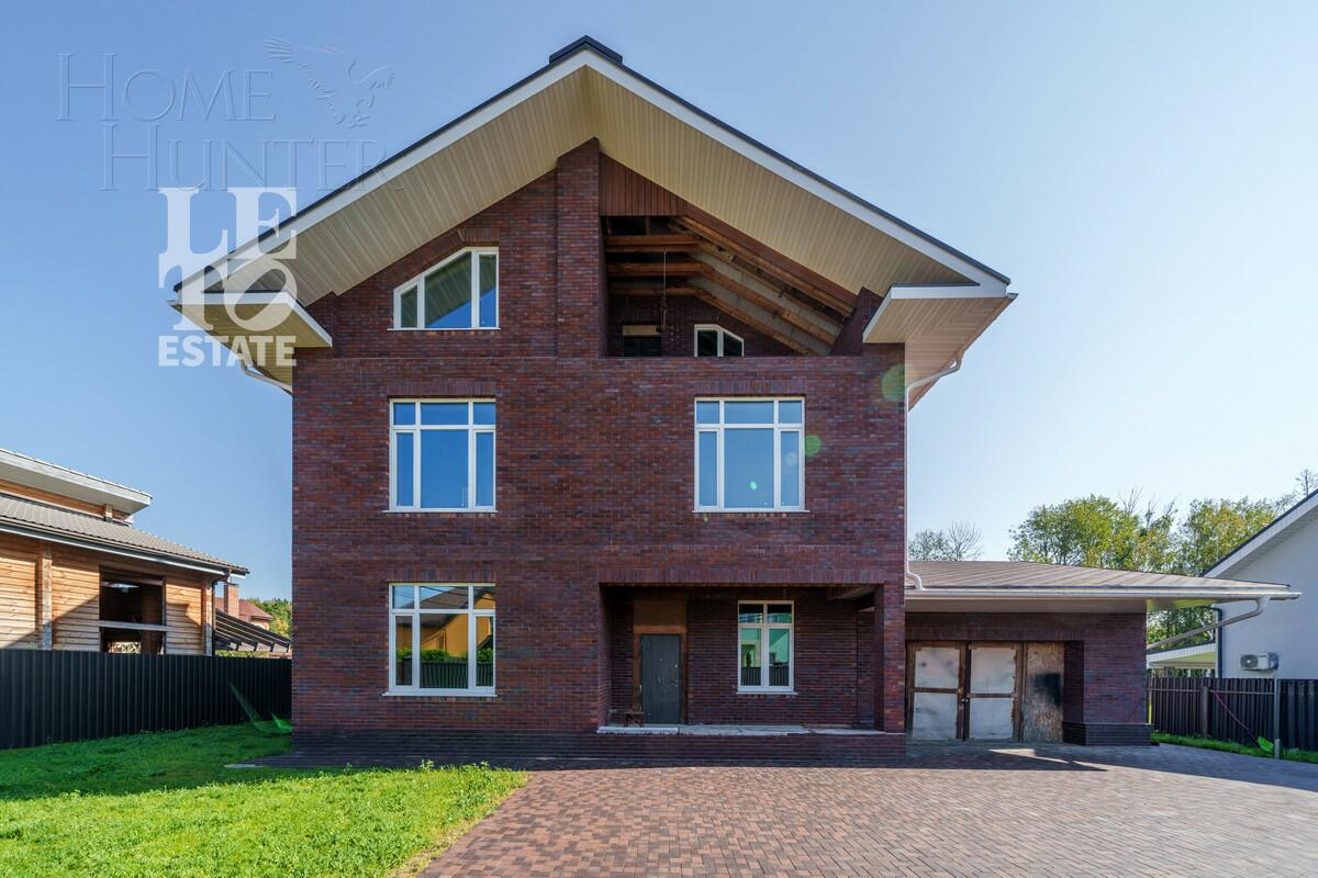 2-этажный коттедж 500 м² без отделки