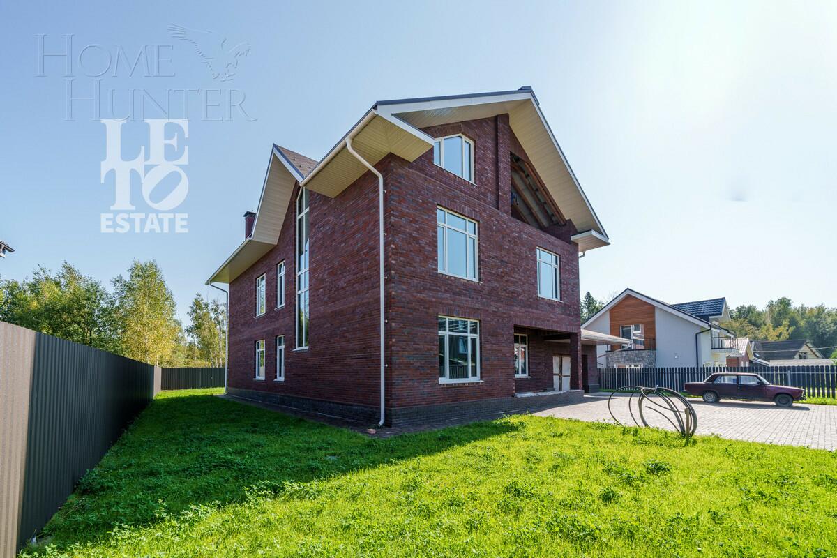 2-этажный коттедж 500 м² без отделки