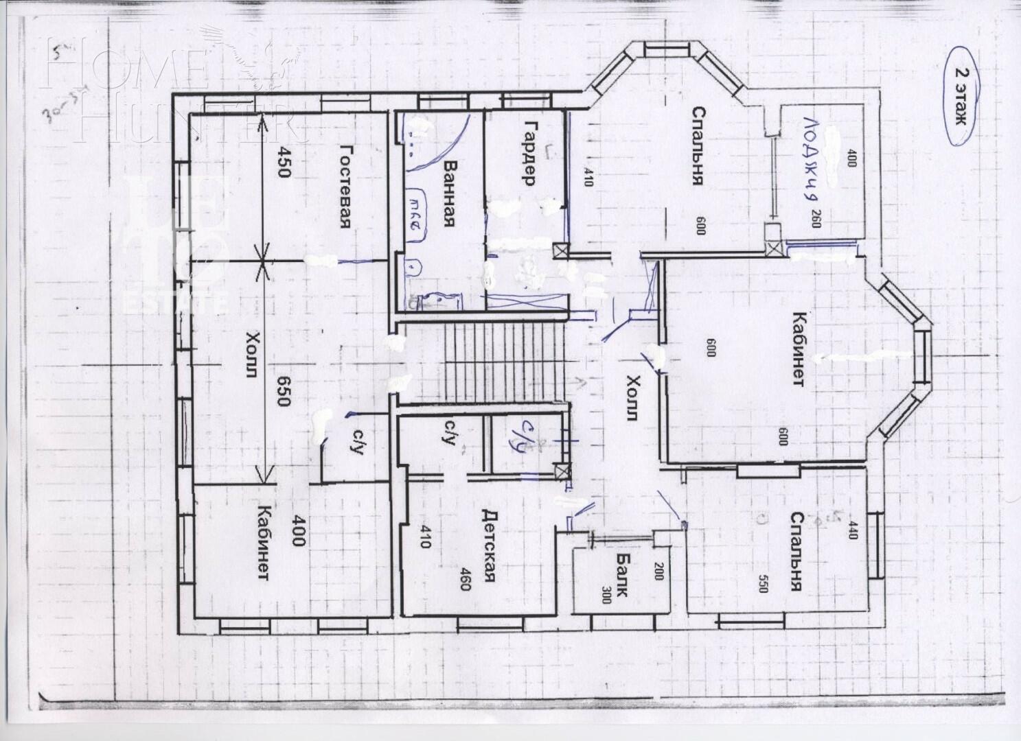 3-этажный коттедж 1 319 м² с отделкой