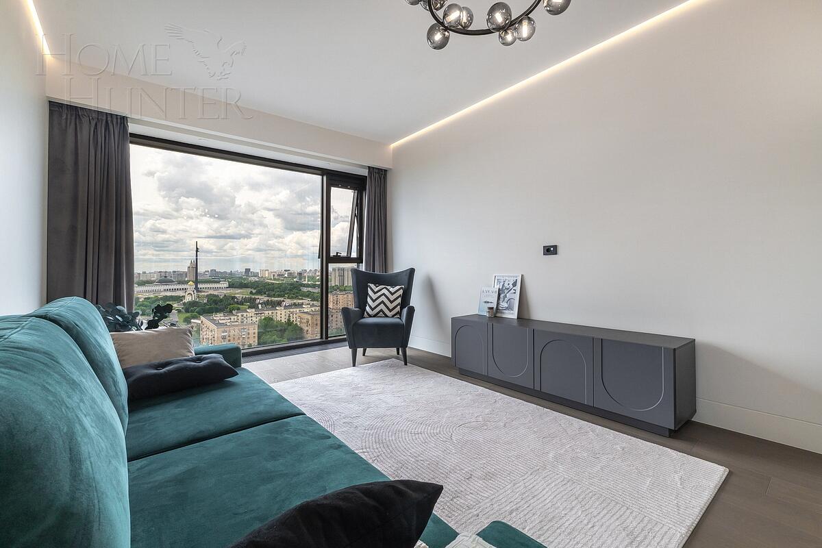 3-КОМН. АПАРТАМЕНТЫ С ОТДЕЛКОЙ 83.7 М² НА 20 ЭТАЖЕ