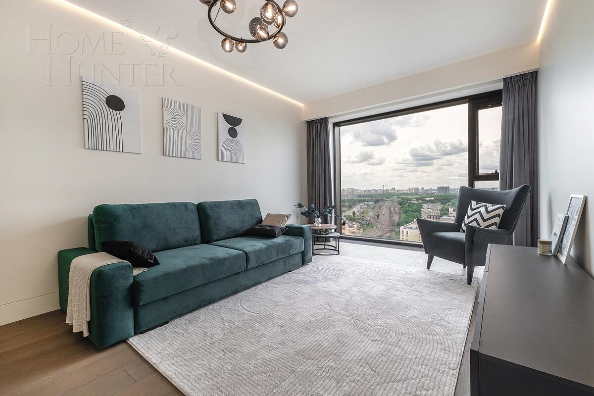 3-КОМН. АПАРТАМЕНТЫ С ОТДЕЛКОЙ 83.7 М² НА 20 ЭТАЖЕ