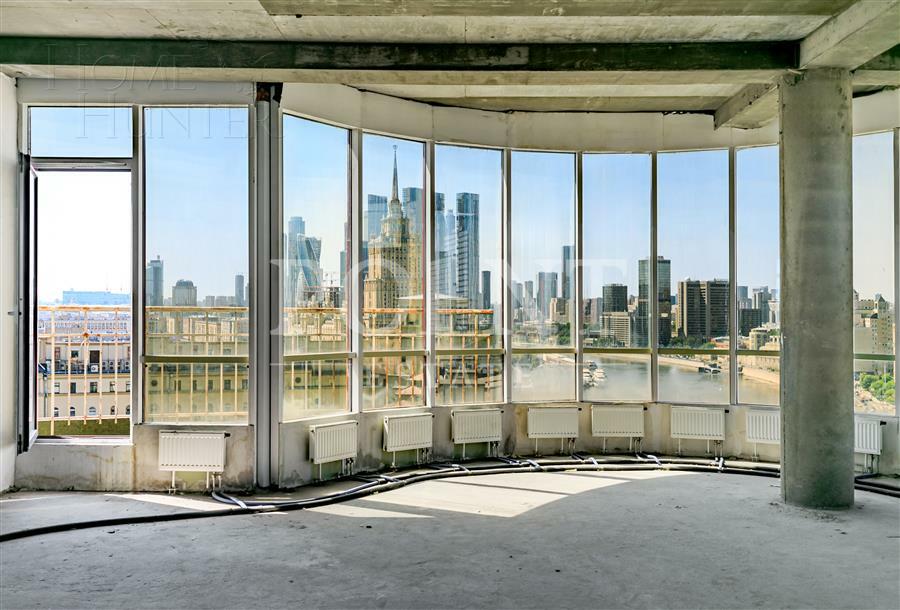 9-КОМН. ПЕНТХАУС БЕЗ ОТДЕЛКИ 435 М² НА 12 ЭТАЖЕ