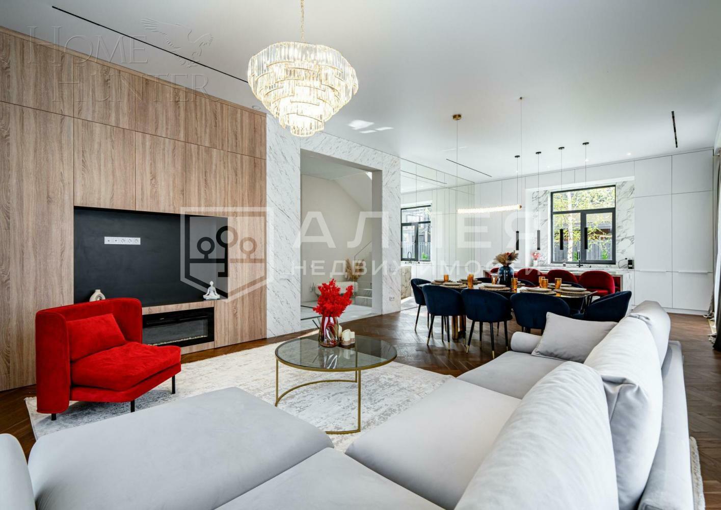 2-этажный коттедж 316 м² с отделкой