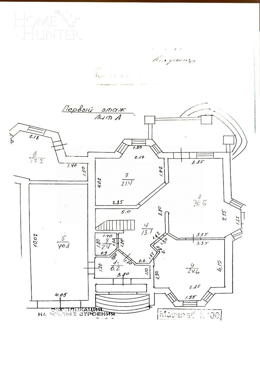 3-этажный коттедж 600 м² с отделкой