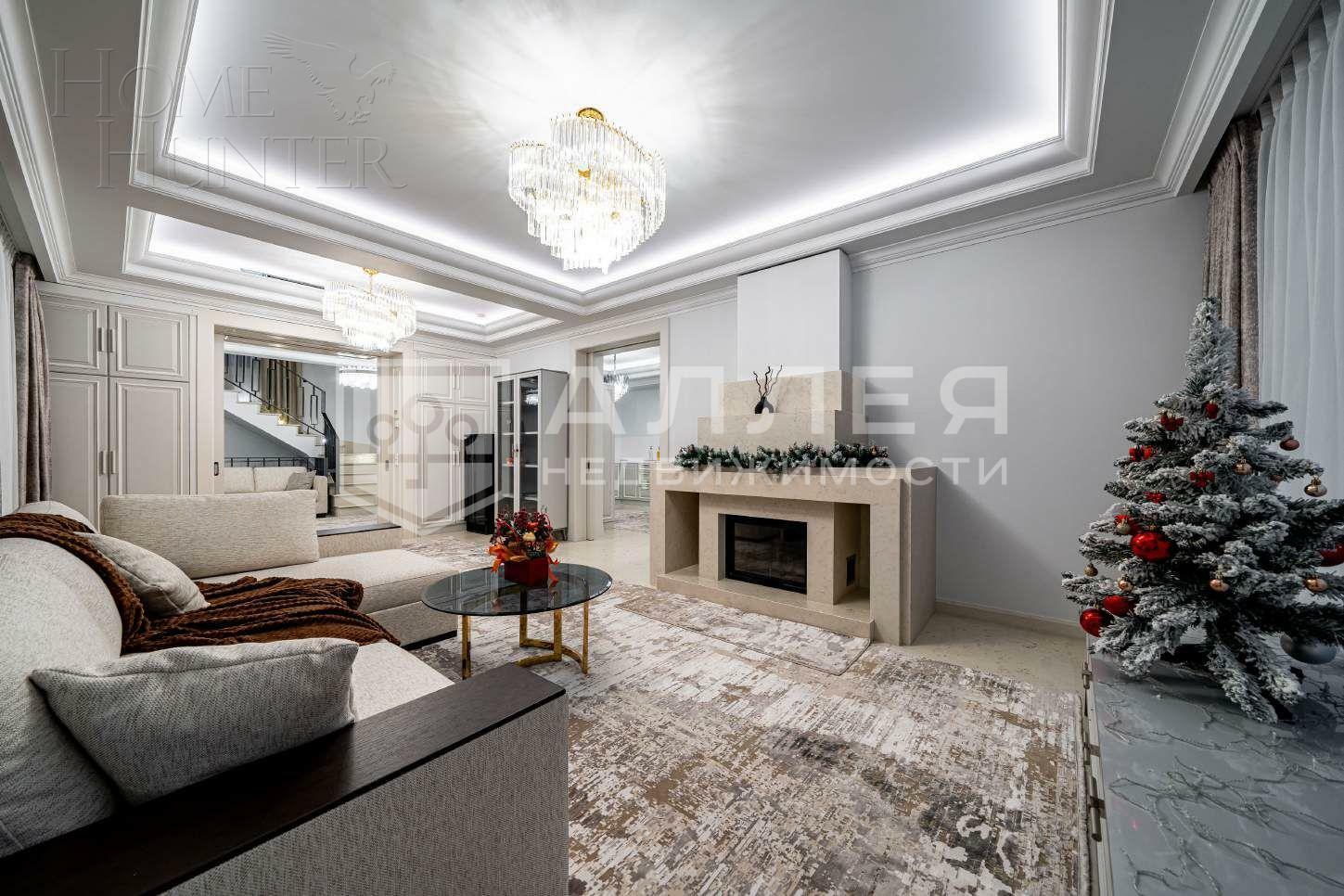 2-этажный коттедж 300 м² с отделкой