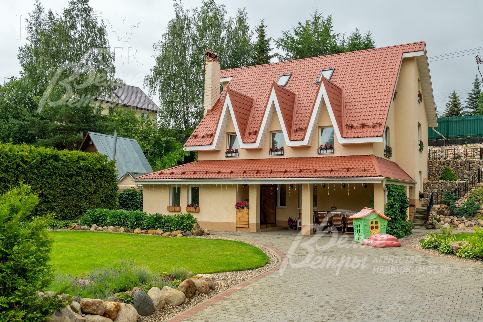 2-этажный коттедж 370 м² с отделкой