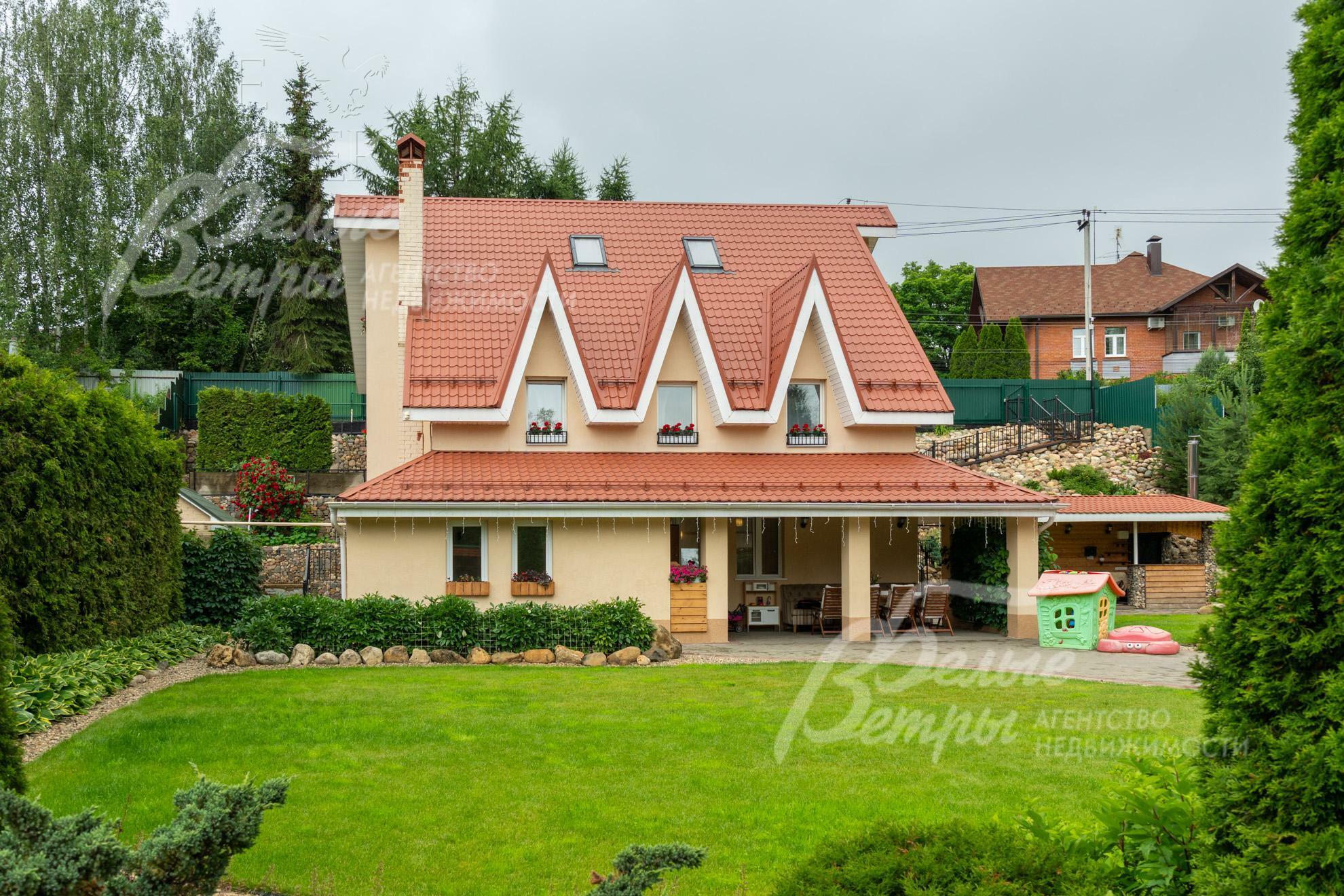 2-этажный коттедж 370 м² с отделкой