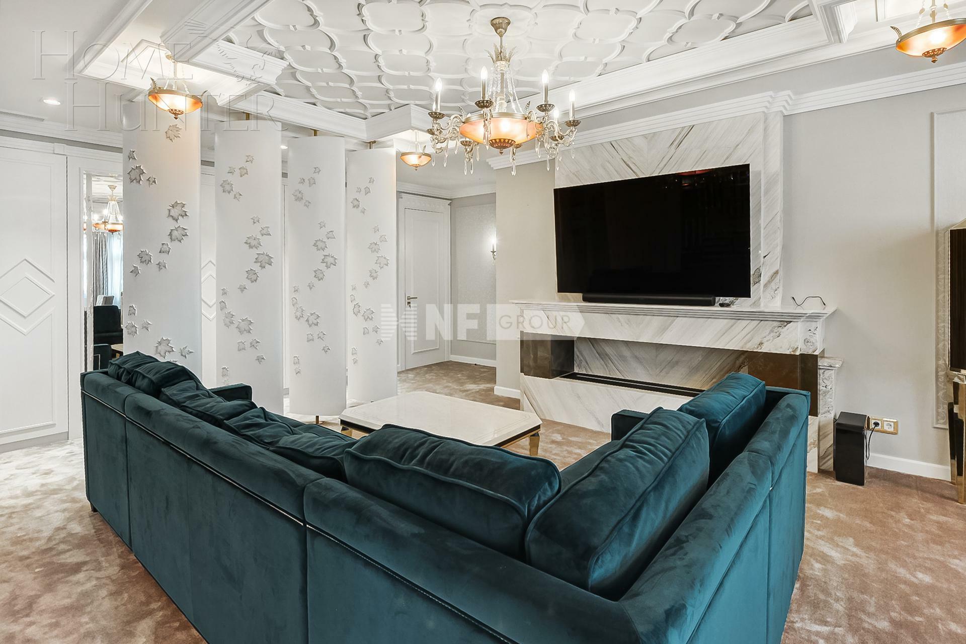 4-КОМН. КВАРТИРА С ОТДЕЛКОЙ 192.9 М² НА 19 ЭТАЖЕ