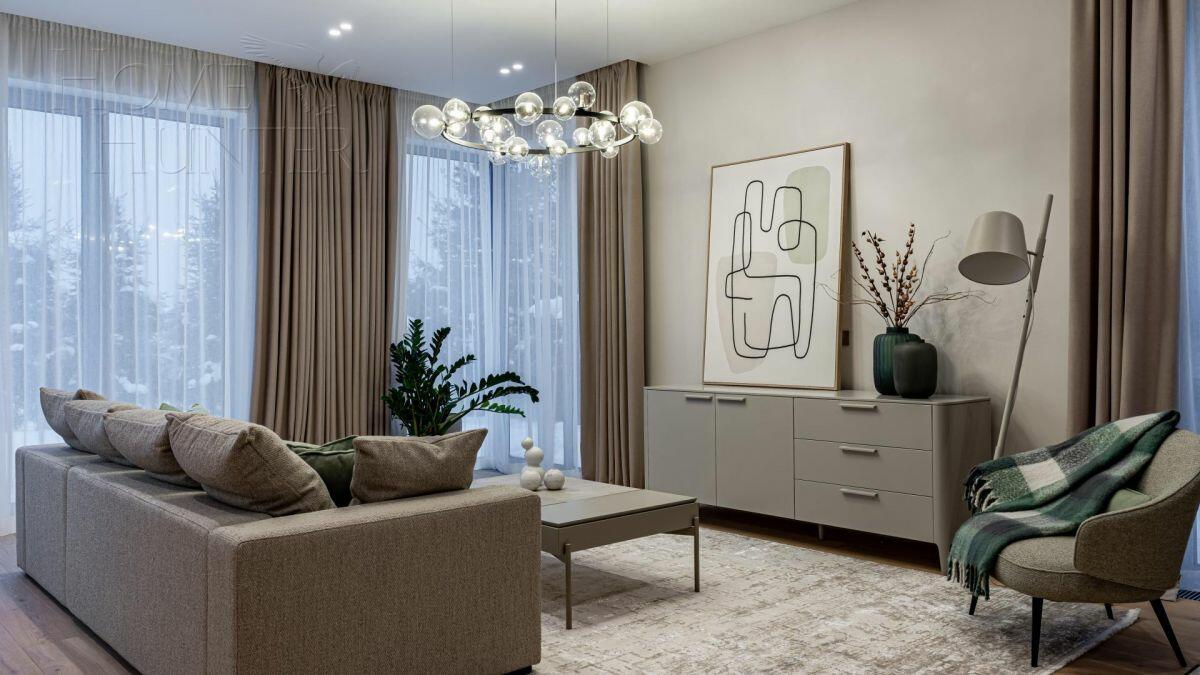 2-этажный коттедж 370 м² с отделкой