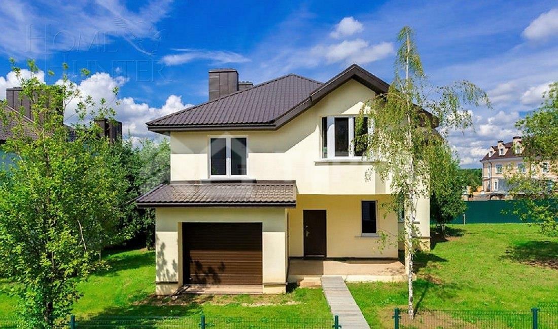 2-этажный коттедж 350 м² без отделки