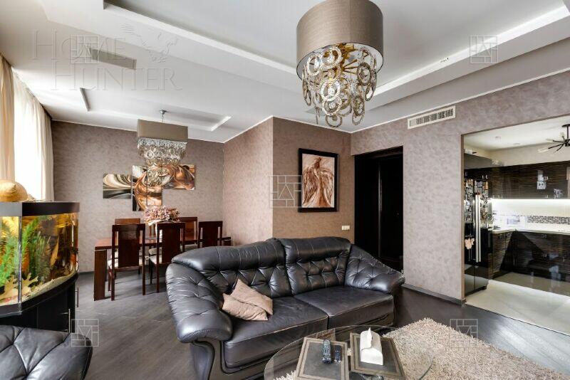 3-КОМН. КВАРТИРА С ОТДЕЛКОЙ 116.6 М² НА 22 ЭТАЖЕ