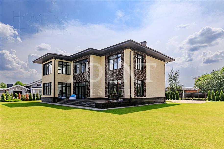 2-этажный коттедж 430 м² без отделки