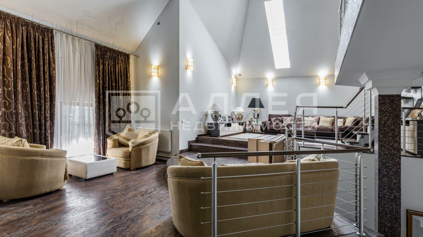 3-этажный коттедж 762 м² с отделкой