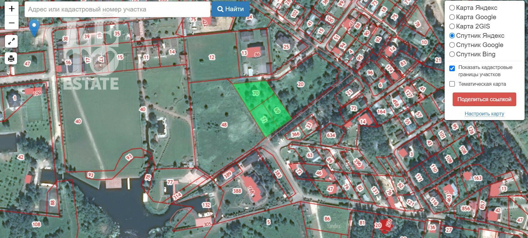 Участок 35 сот. в охраняемом поселке