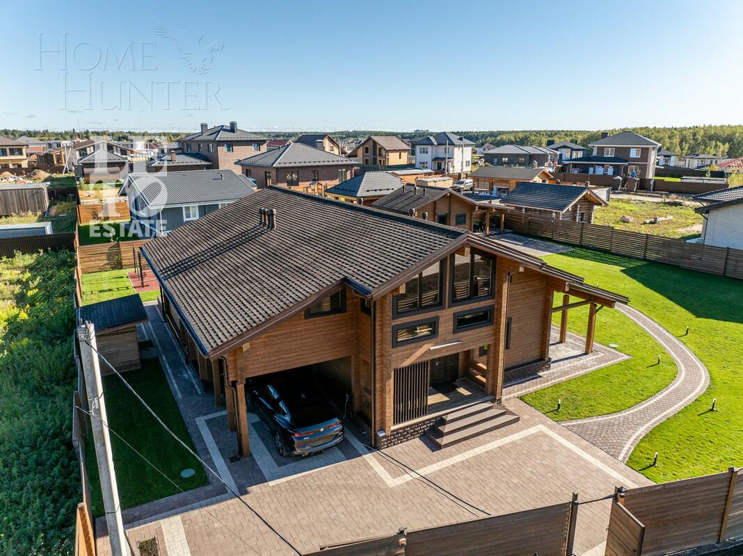 2-этажный коттедж 400 м² с отделкой