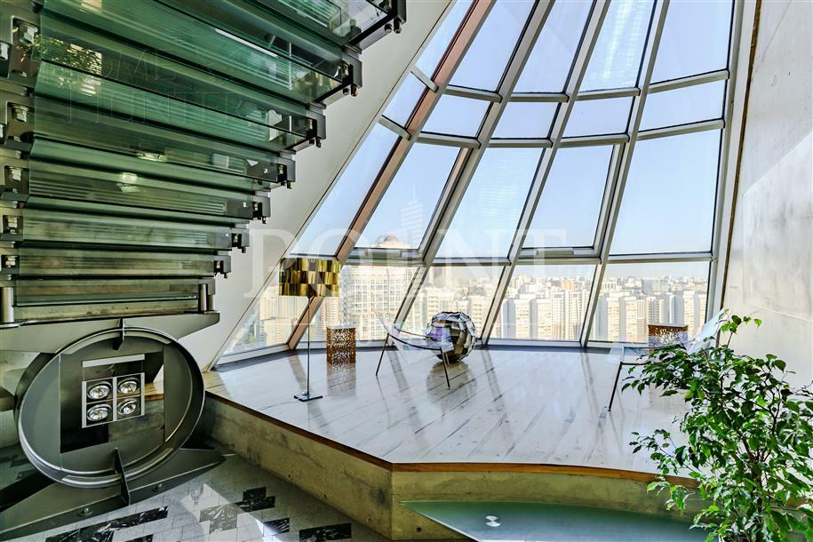 3-УРОВНЕВЫЙ ПЕНТХАУС С ОТДЕЛКОЙ 372 М² НА 28 ЭТАЖЕ