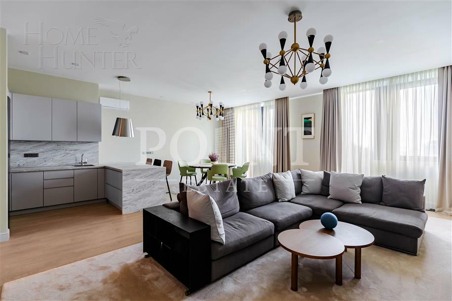 3-КОМН. КВАРТИРА С ОТДЕЛКОЙ 124.7 М² НА 6 ЭТАЖЕ