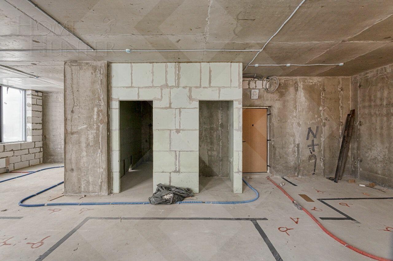 3-КОМН. КВАРТИРА БЕЗ ОТДЕЛКИ 88 М² НА 30 ЭТАЖЕ