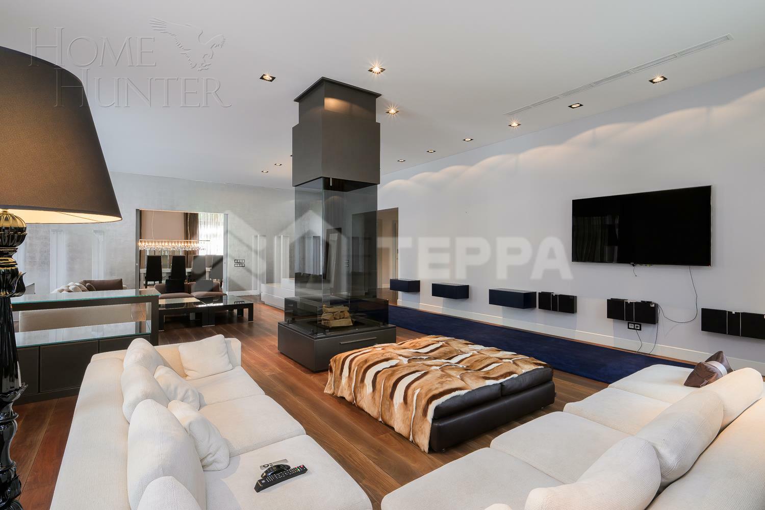 2-этажный коттедж 1 438 м² с отделкой