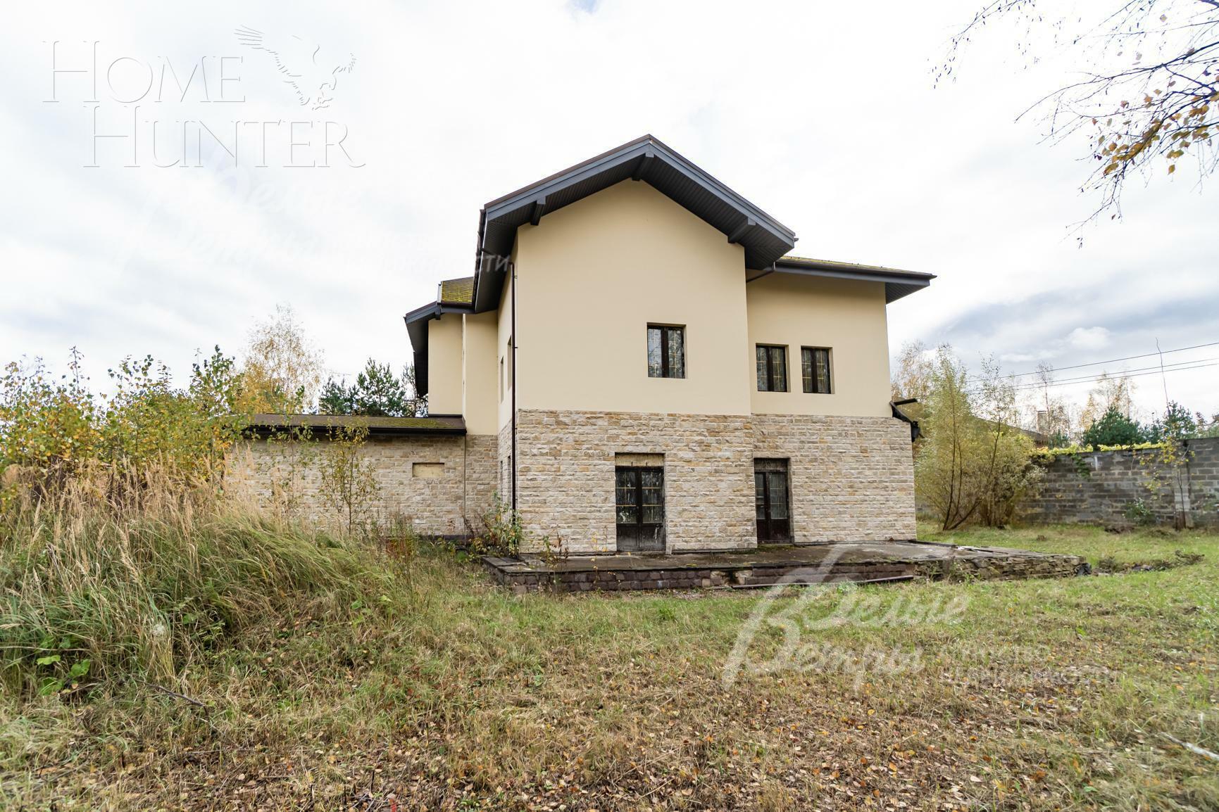 3-этажный коттедж 530 м² без отделки