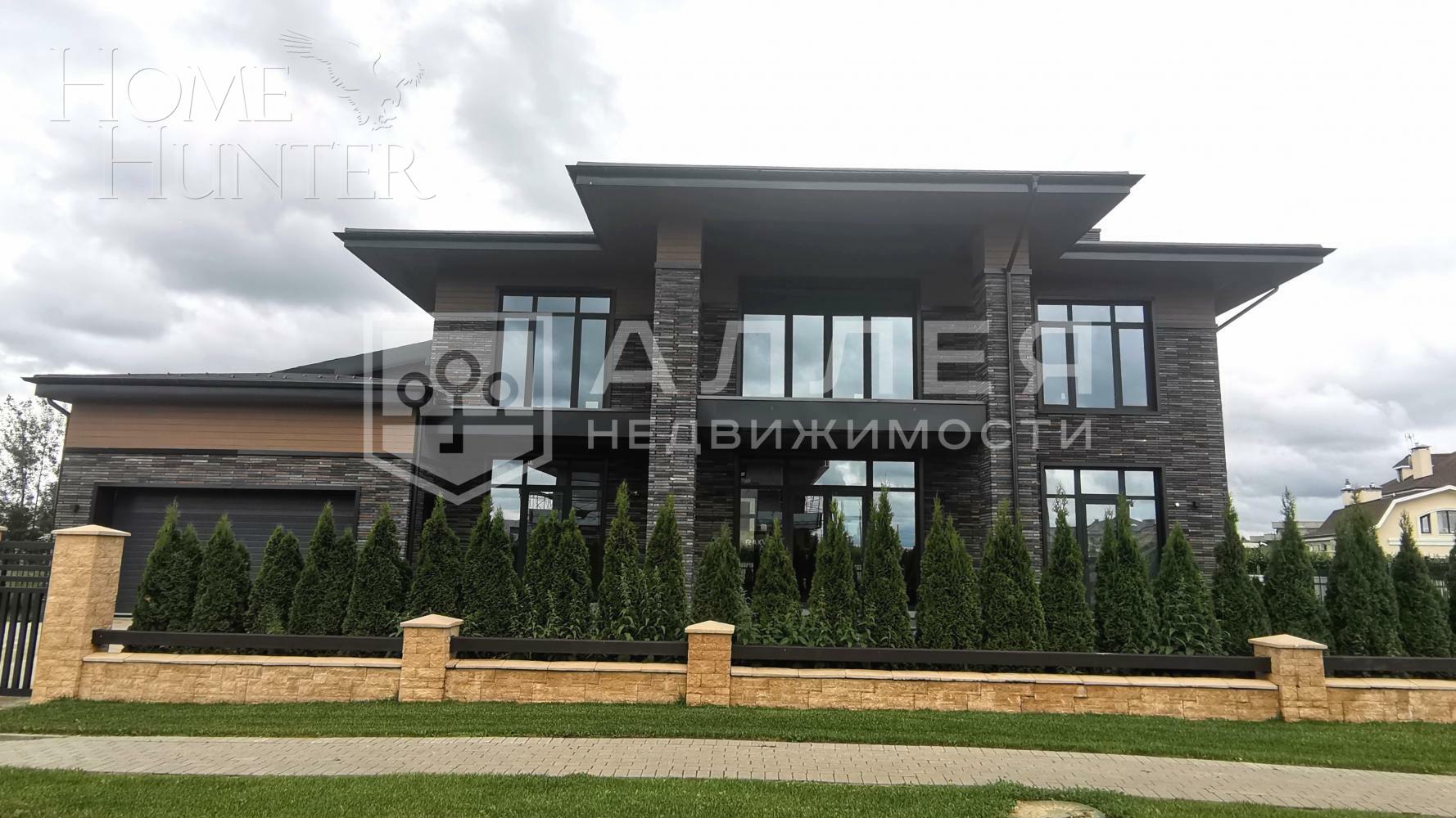 2-этажный коттедж 460 м² без отделки