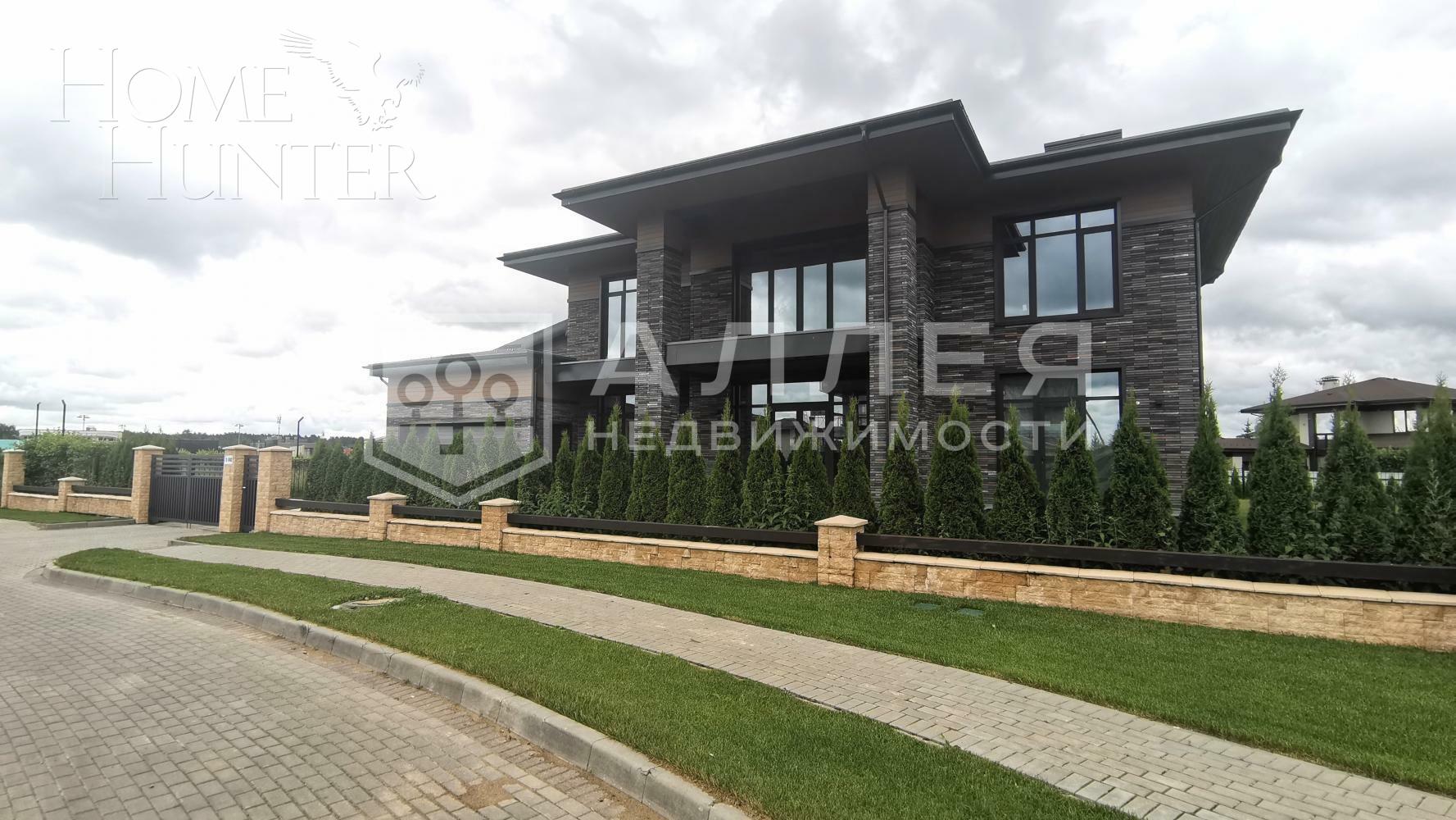 2-этажный коттедж 460 м² без отделки