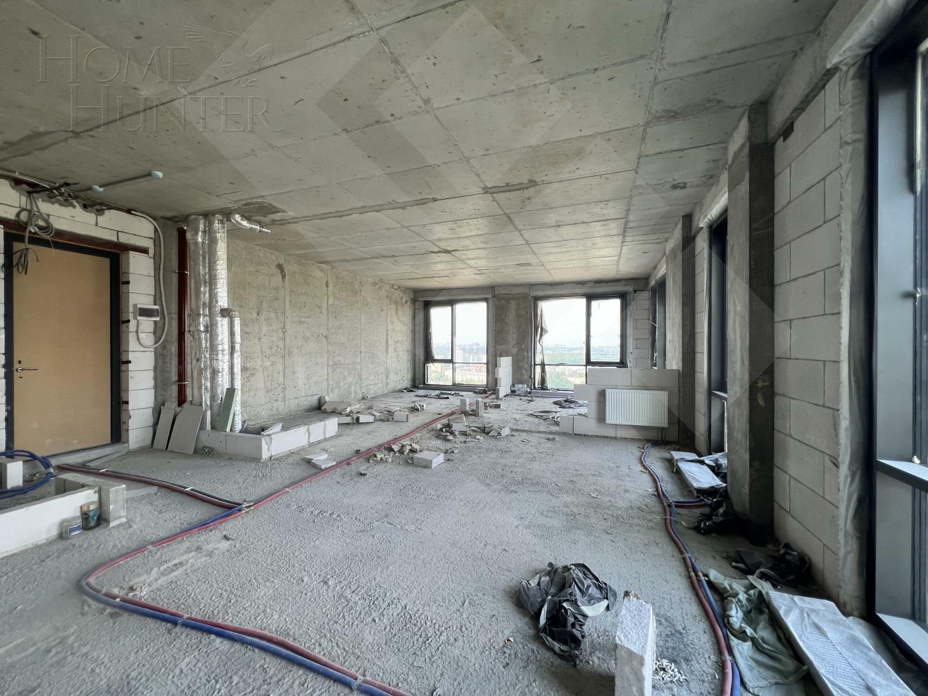 3-КОМН. КВАРТИРА БЕЗ ОТДЕЛКИ 72 М² НА 25 ЭТАЖЕ