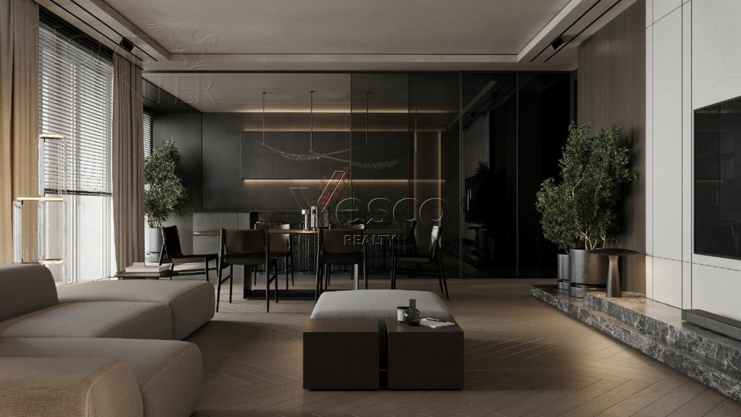 4-КОМН. КВАРТИРА БЕЗ ОТДЕЛКИ 146 М² НА 6 ЭТАЖЕ