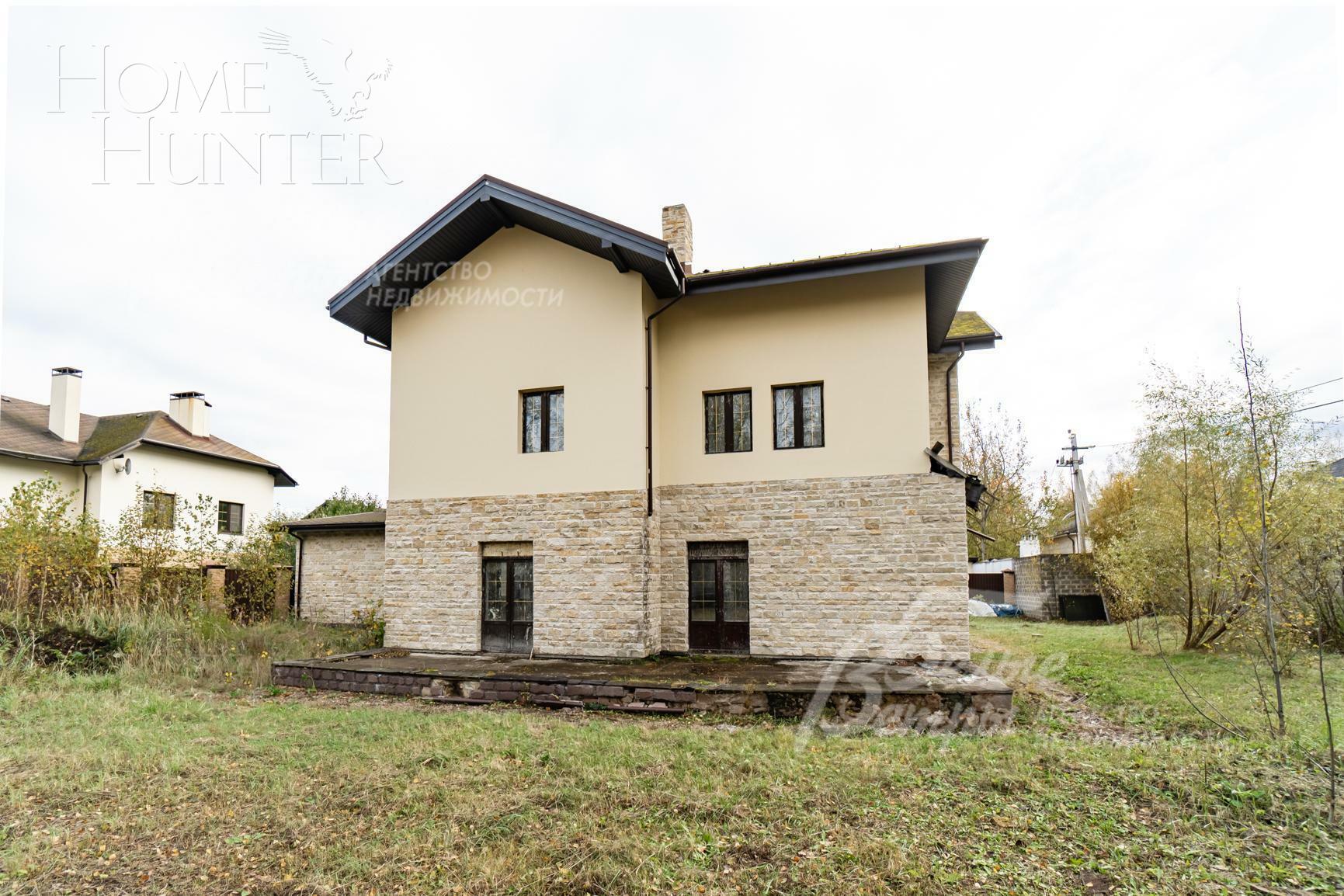 3-этажный коттедж 530 м² без отделки