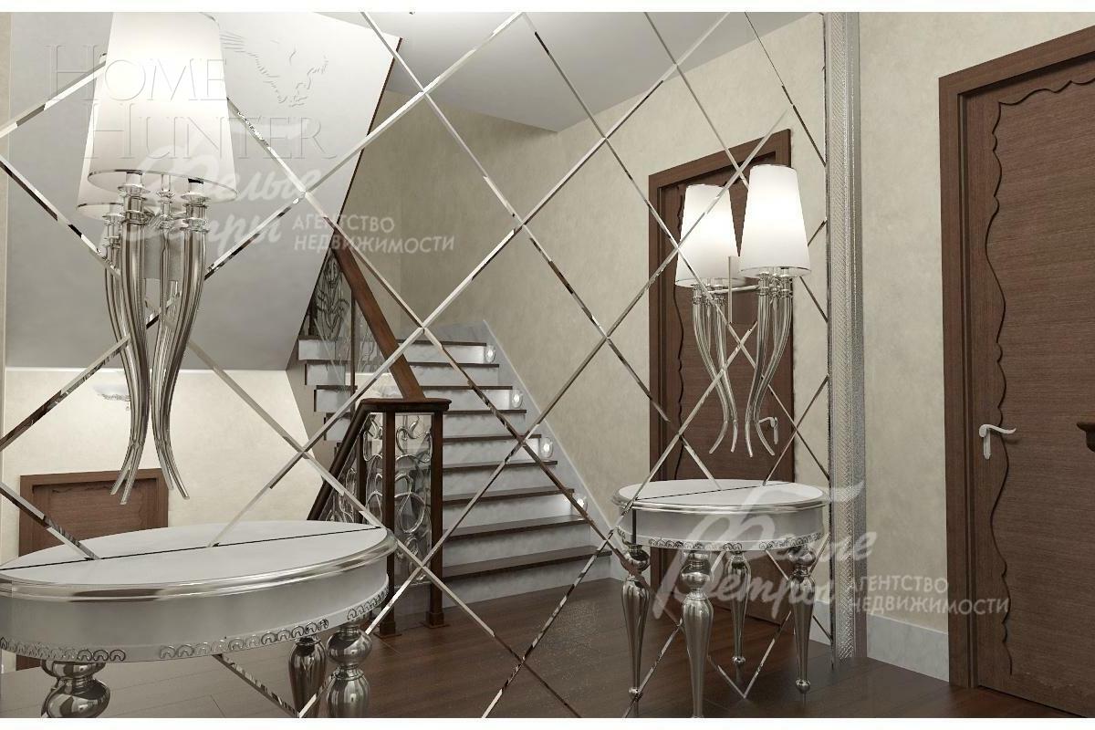 3-этажный коттедж 530 м² без отделки