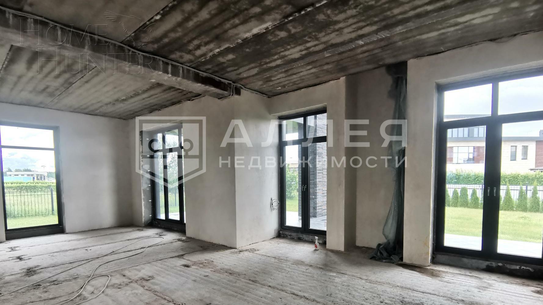 2-этажный коттедж 460 м² без отделки