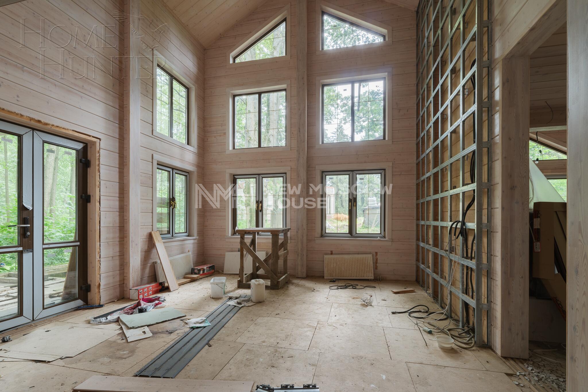 2-этажный коттедж 275 м² без отделки