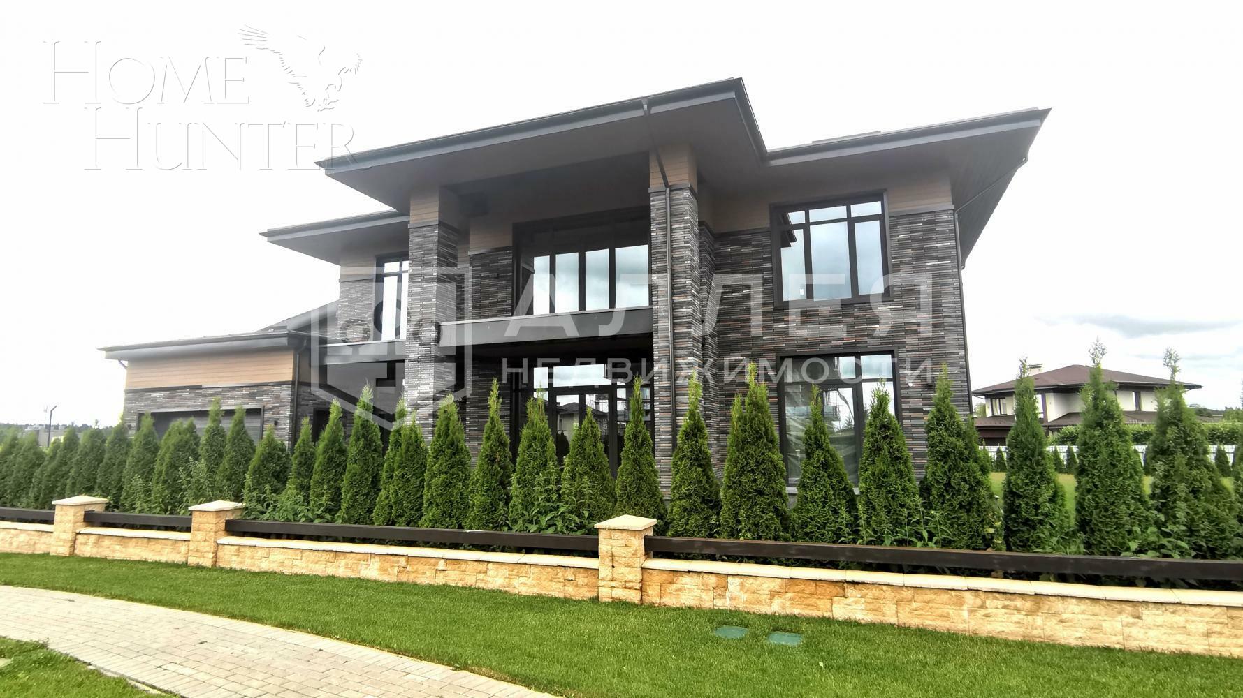 2-этажный коттедж 460 м² без отделки