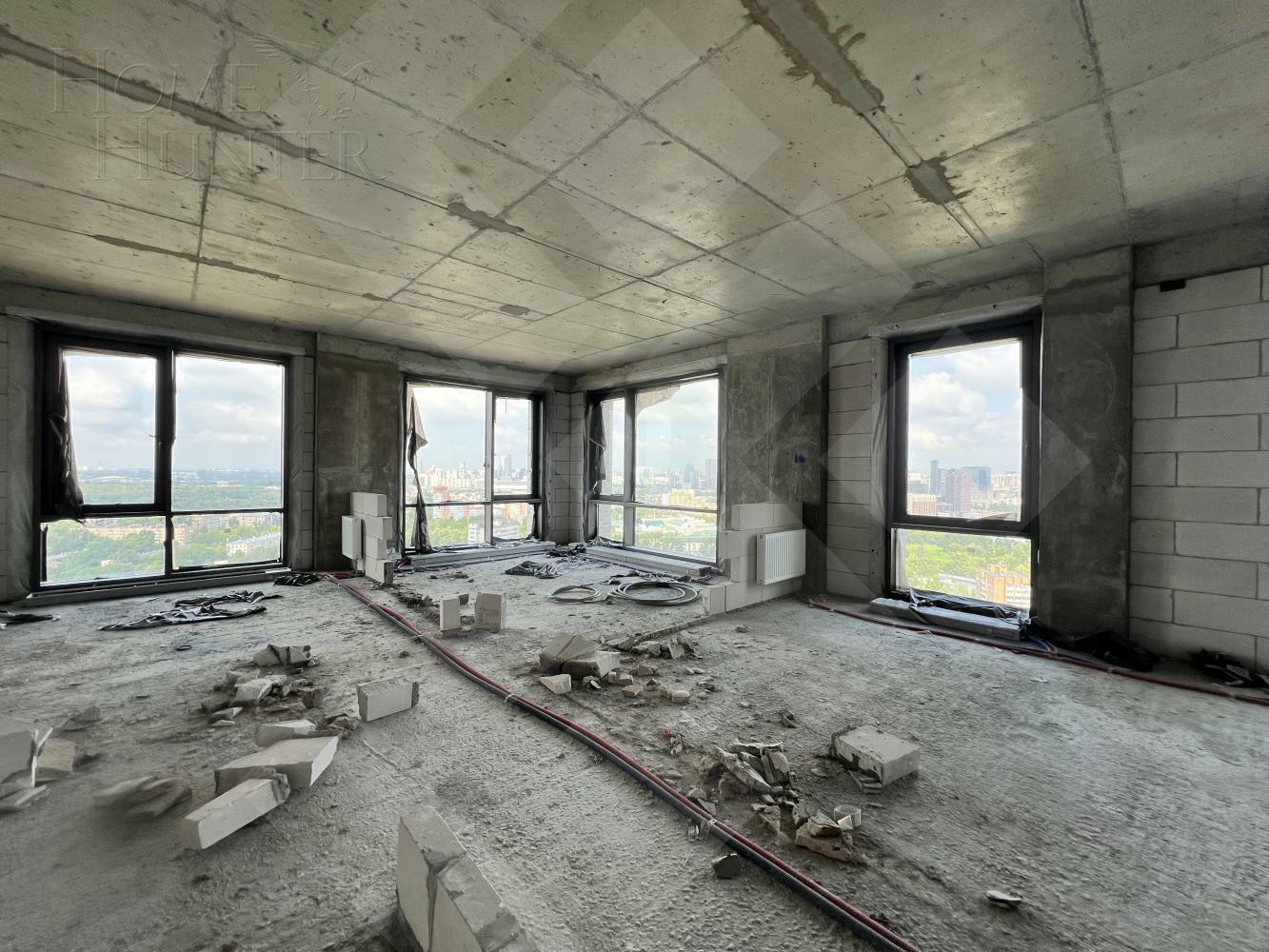 3-КОМН. КВАРТИРА БЕЗ ОТДЕЛКИ 72 М² НА 25 ЭТАЖЕ