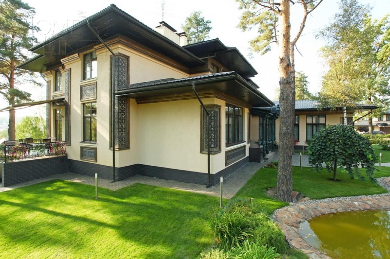 2-этажный коттедж 700 м² с отделкой