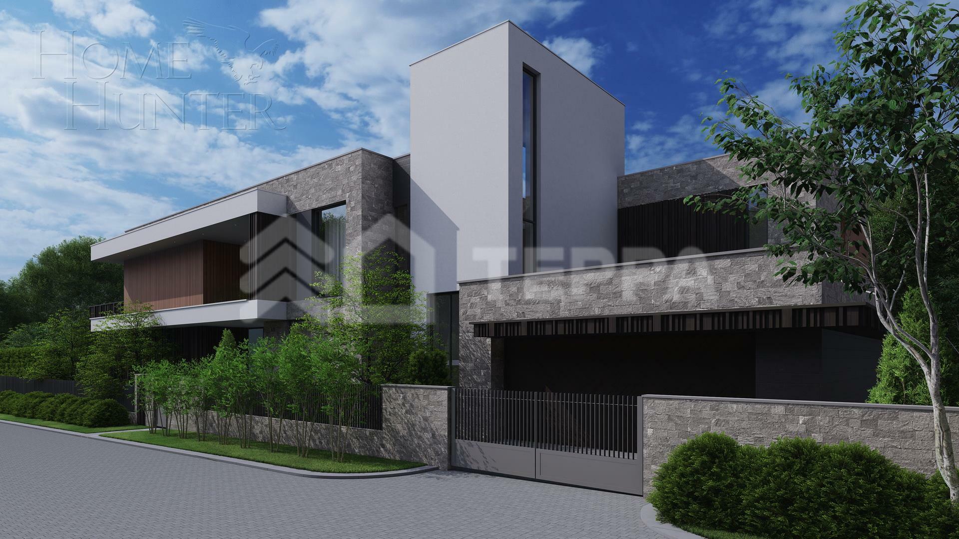 2-этажный коттедж 743 м² без отделки