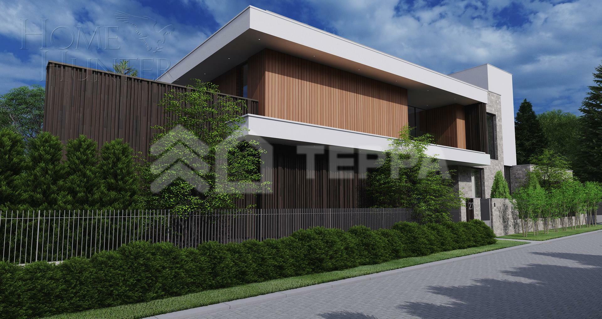 2-этажный коттедж 743 м² без отделки