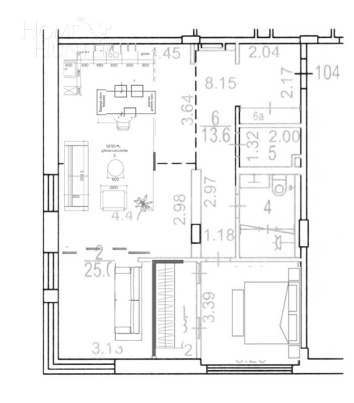 2-КОМН. КВАРТИРА С ОТДЕЛКОЙ 85.4 М² НА 2 ЭТАЖЕ