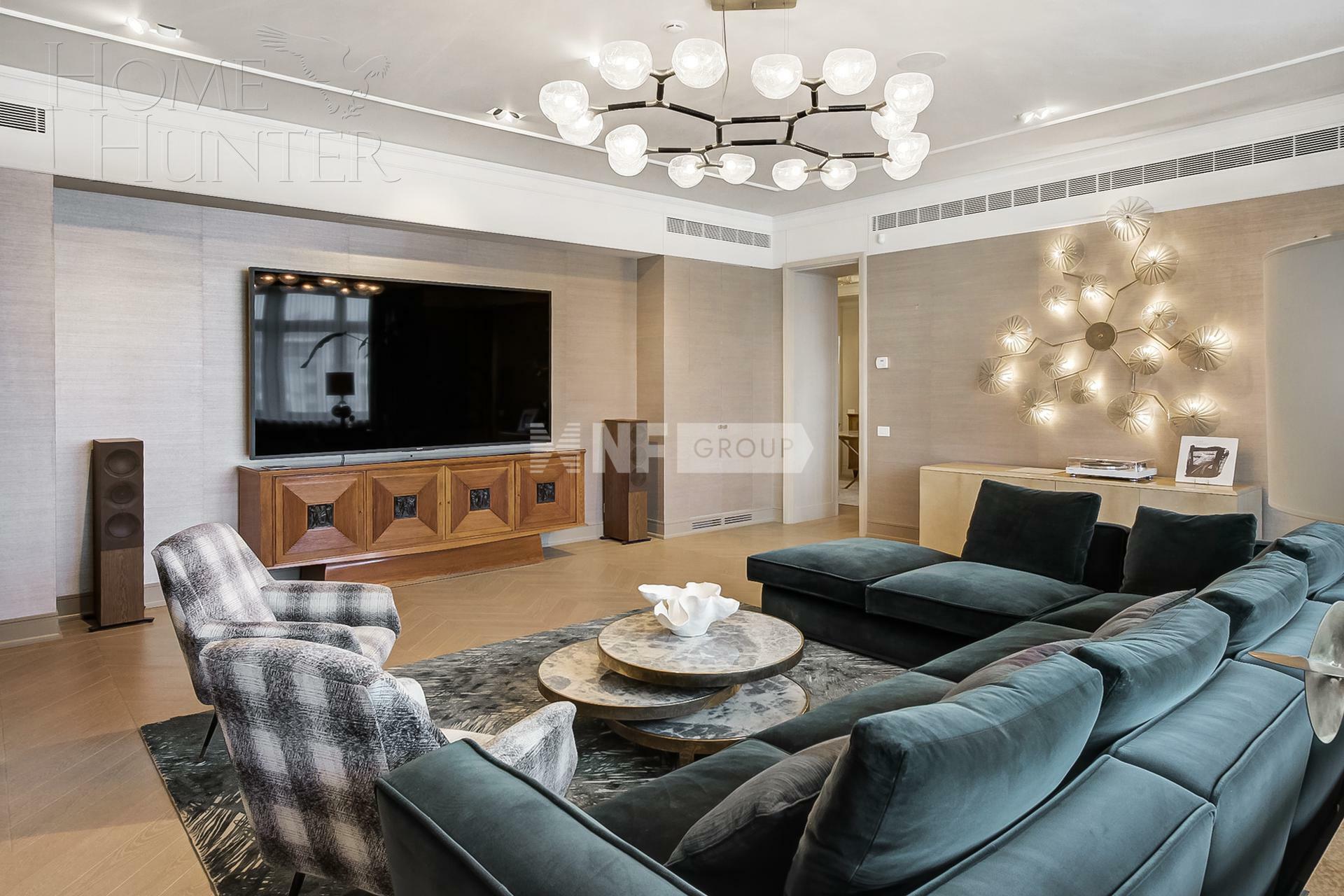 5-КОМН. ПЕНТХАУС С ОТДЕЛКОЙ 434 М² НА 10 ЭТАЖЕ