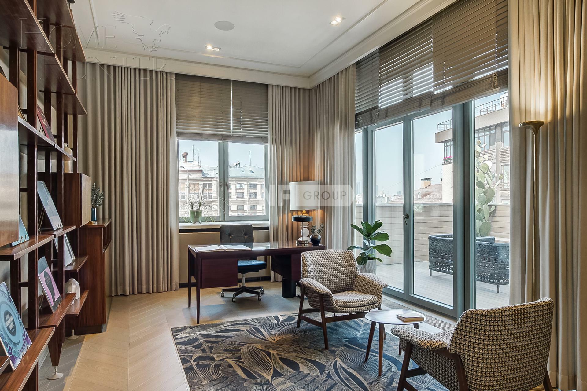 5-КОМН. ПЕНТХАУС С ОТДЕЛКОЙ 434 М² НА 10 ЭТАЖЕ