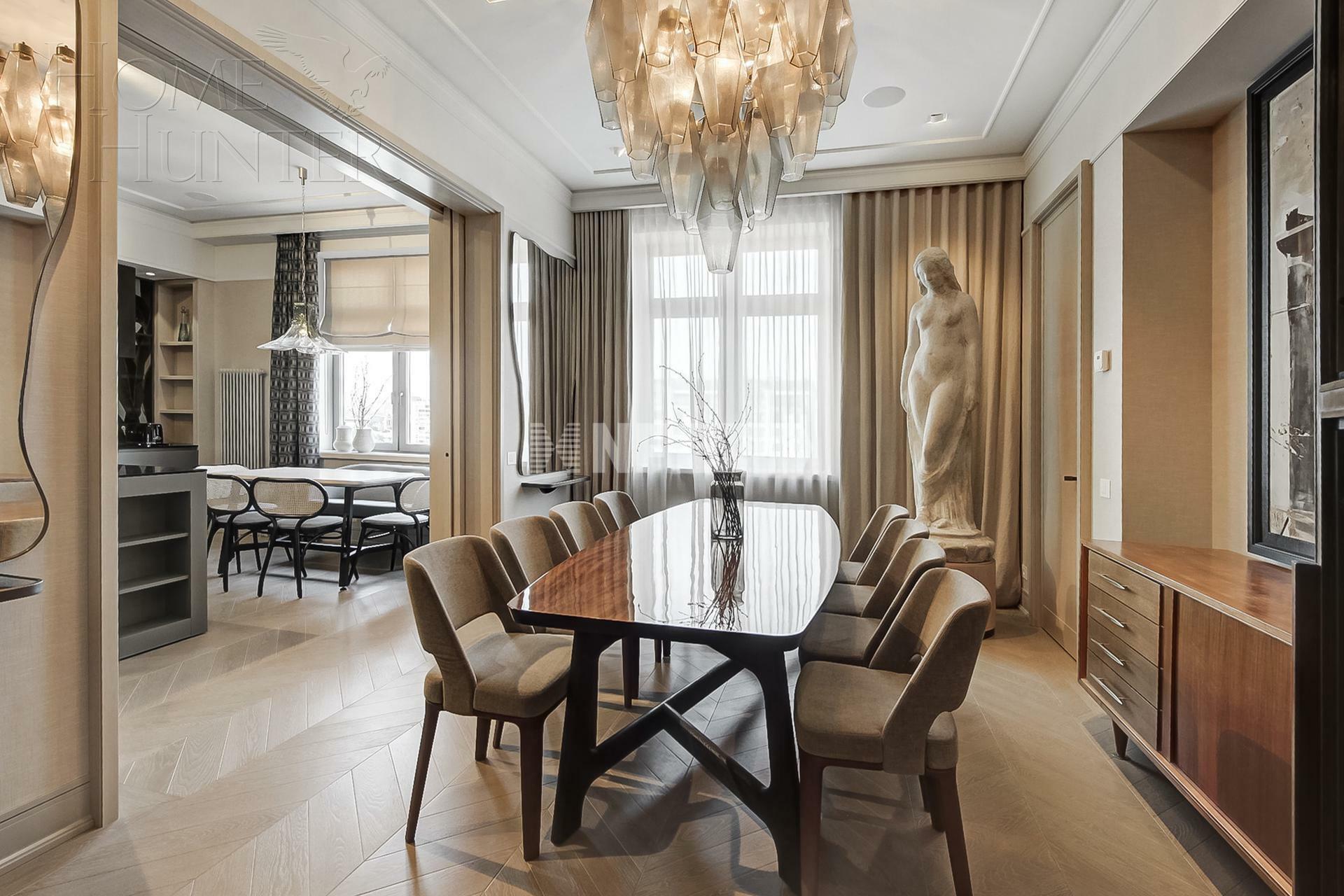 5-КОМН. ПЕНТХАУС С ОТДЕЛКОЙ 434 М² НА 10 ЭТАЖЕ