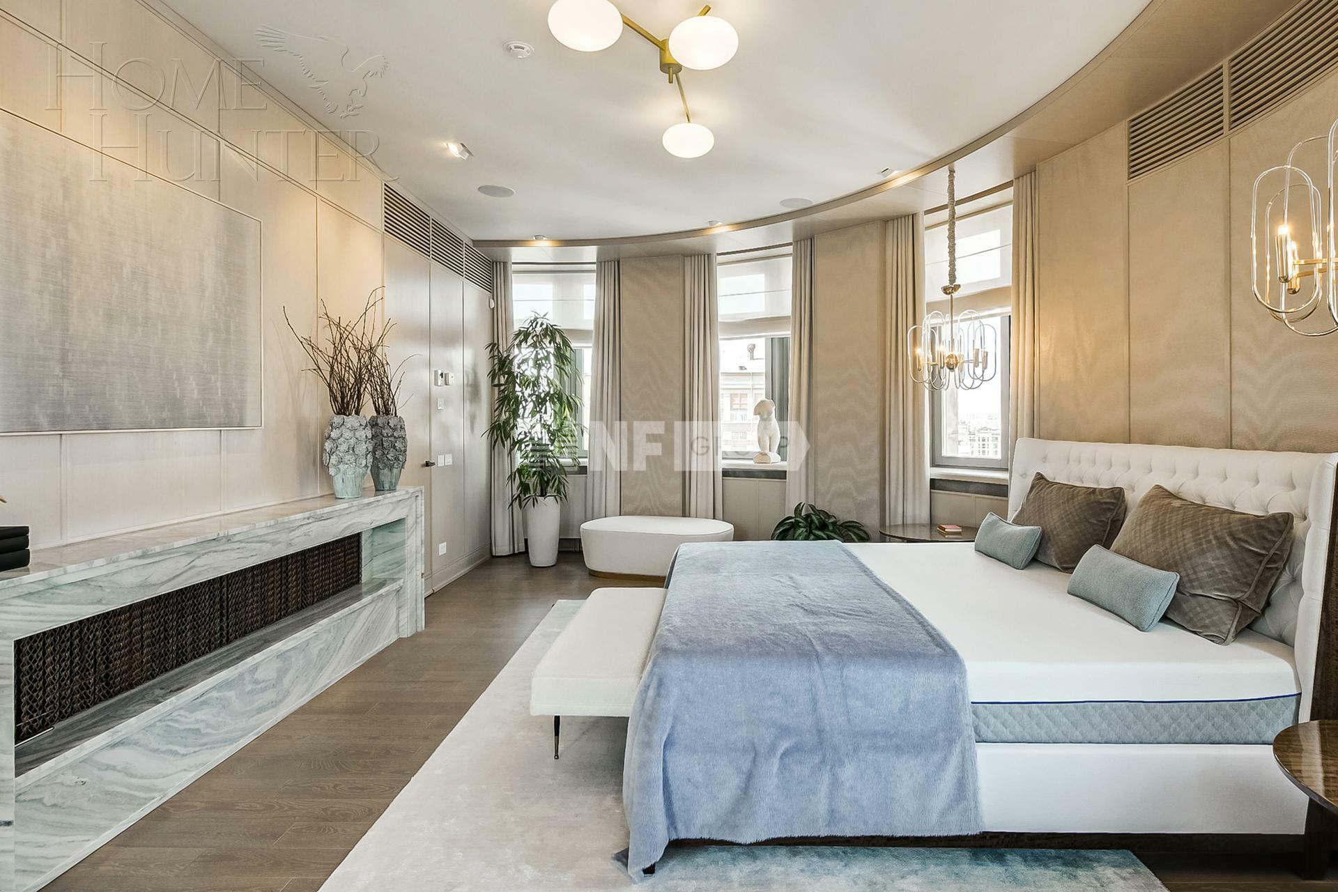 5-КОМН. ПЕНТХАУС С ОТДЕЛКОЙ 434 М² НА 10 ЭТАЖЕ