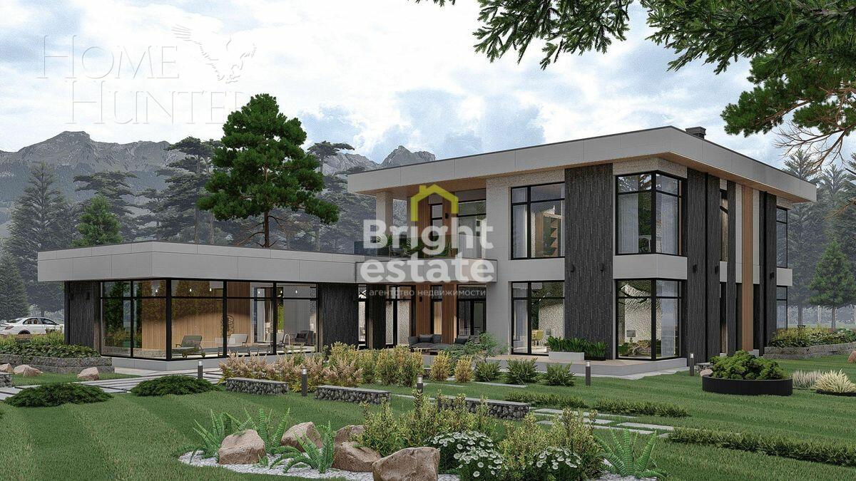 2-этажный коттедж 576.43 м² без отделки